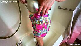 Anabelle Pync Shower Toy Play Close-Up Pussy HD Masturbation