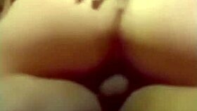 curvy hottie fingers swollen wet pussy while riding huge cock cowgirl