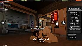 ROBLOX Slut Gets Clothes RIPPED Off for Hard FUCKING