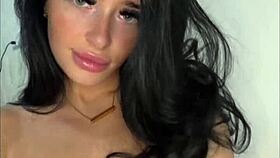 doesn't this horny american teen slut squirt hard on webcam toys?