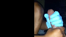 spit on this big cock handjob feels amazing wanna cum in my mouth?