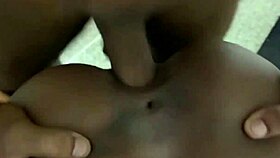 colombian teen's tight pussy pounded doggystyle in lingerie