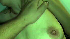 Watch me tease horny teen with soft touches and gentle licks