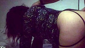 fiery neighbor sneaks in dorm for first time ass licking with roommate