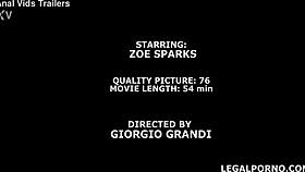 zoe sparks takes 6on1 balls deep anal dap gaping swallow