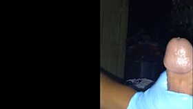 spit on this big cock handjob feels amazing wanna cum in my mouth?