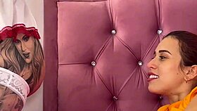 horny nurse craves patient's tongue deep in her juicy ass