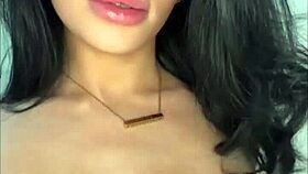 doesn't this horny american teen slut squirt hard on webcam toys?