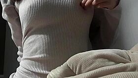 cute big tits japanese girl practices cowgirl riding for ultimate pleasure