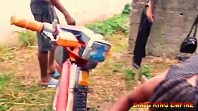 Ever wonder how this African queen handles her ex's huge dick back in the ghetto?