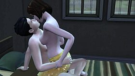 Hot Milf Bent Over Table for Intense Pounding