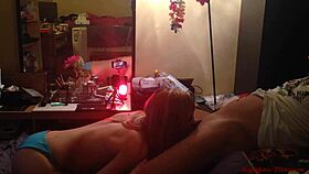 Girl next door begs for rough ass mouth fuck rimjob and swallow