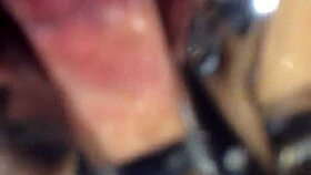 shemale slides speculum deep into my ass for toy play