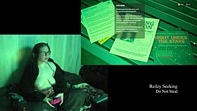 Curvy BBW brunette's big tits bounce in naked game play 👀🎮