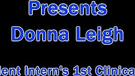 dr tampa examines donna leigh's shaved pussy in first intern clinic 😏🔥🍑