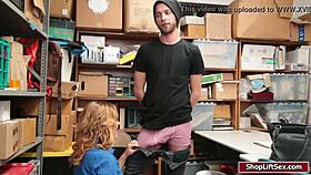 Think this shoplifter can wreck blonde LPS pussy enough?