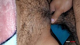 Buenos dias with hot homemade latina milf ass play