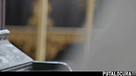 paola rides huge bbc hard before cuckold husband watches?