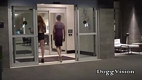 skinny tgirls with small tits get wet in steamy shower romp