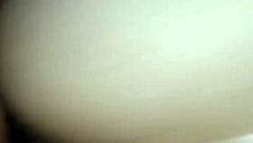 plump japanese amateur bends for raw anal creampie POV