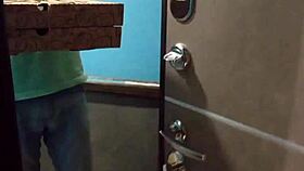 Petite teen sneaks rough missionary pounding behind husband's back