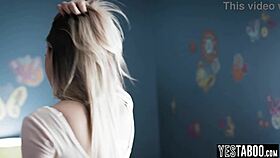 Latina 18+ pounded roughly by mature boss big cock