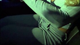 big tit blonde slut fucks uber driver for a free ride and begs for creampie