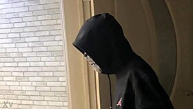 I set the trap and caught the sexy tattooed thief, then pounded her shaved pussy hard