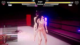 hey check out this hot lesbian fingering and assfucking battle round four