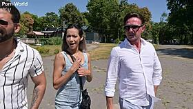 seductive brunette veronica leal bedroom dp cowgirl deepthroat anal ass to mouth cumshot