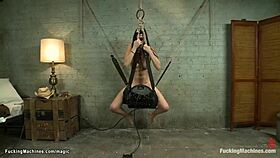 wanna see this busty babe squirt on sybian machine?