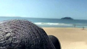 milf teases stranger with tongue then takes huge anal pounding in public 🍑😈