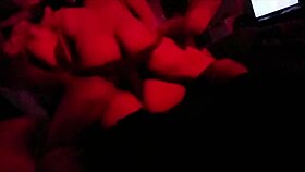 hey safada brazilian orgy bareback four guys funk red lights!