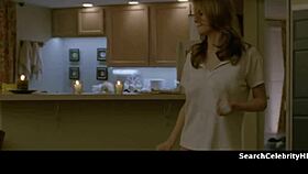 alexandra daddario strips naked bound in handcuffs on sofa true detective style