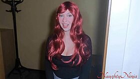 curvy redhead ex begs for monster cock creampie impregnation