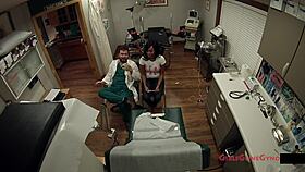 tori sanchez goes through her tampa university entrance physical exam