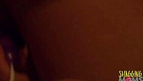 Husband eagerly licks blonde's wet pussy and big tits bedroom