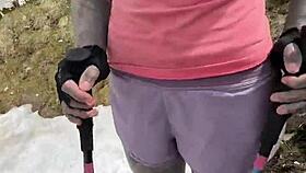 i made a steamy sex tape high up on the mountain top