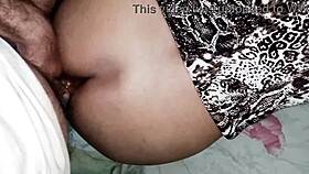 MUSLIM MAID BENT OVER DOGGYSTYLE ANAL POUNDED BIG COCK IN FAT ASS