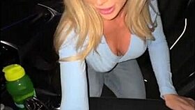 big tit blonde slut fucks uber driver for a free ride and begs for creampie