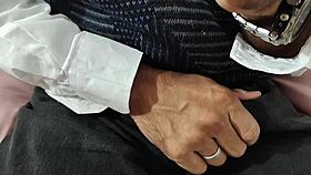 my busty milf caught me stroking and made me slide into her wet pussy