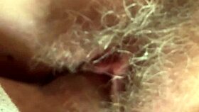 Hairy tight pussy gets monster cock fucked in ultra closeup slowmo