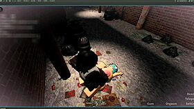 tricking boyfriend with huge black cock in alley, he fucks me rough filling tits with thick cum