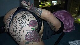 Policewoman handcuffed and fucked hard by street criminal