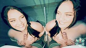 Chubby Teen Seduced into Wild Creampie Anal with Monster Cock Pounding!