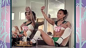 Tight Asian patient's innocent hole probed deeply in hospital trailer