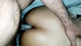 MUSLIM MAID BENT OVER DOGGYSTYLE ANAL POUNDED BIG COCK IN FAT ASS