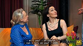 Old european pornstar brunette exposed fucking huge cock stockings