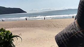 milf teases stranger with tongue then takes huge anal pounding in public 🍑😈