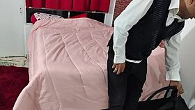 my busty milf caught me stroking and made me slide into her wet pussy